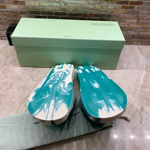 OFF-WHITE Tie-Dye Pool Slide Sandals - Picture 5 of 11